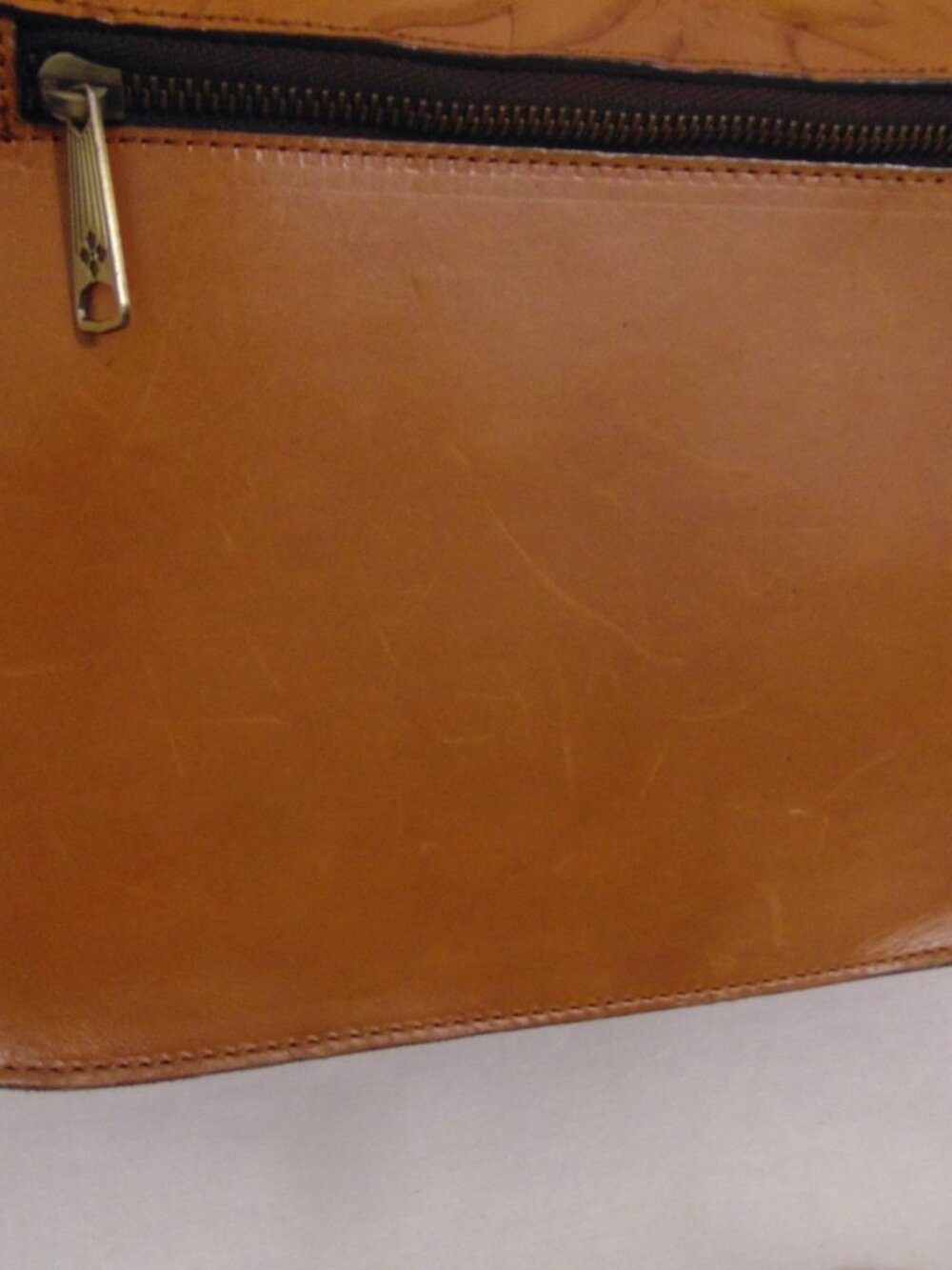 Patricia Nash Deep Embossed Flap Crossbody - Picture 5 of 8